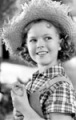 Shirley Temple in summer costume