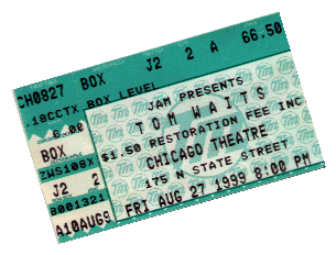 Here's the ticket stub from the most fun concert I ever attended.